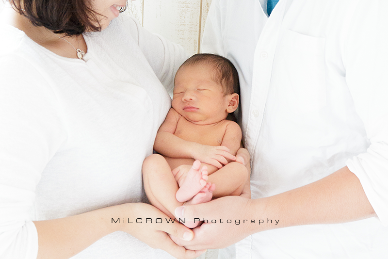 MiLCROWN ニューボーンフォト