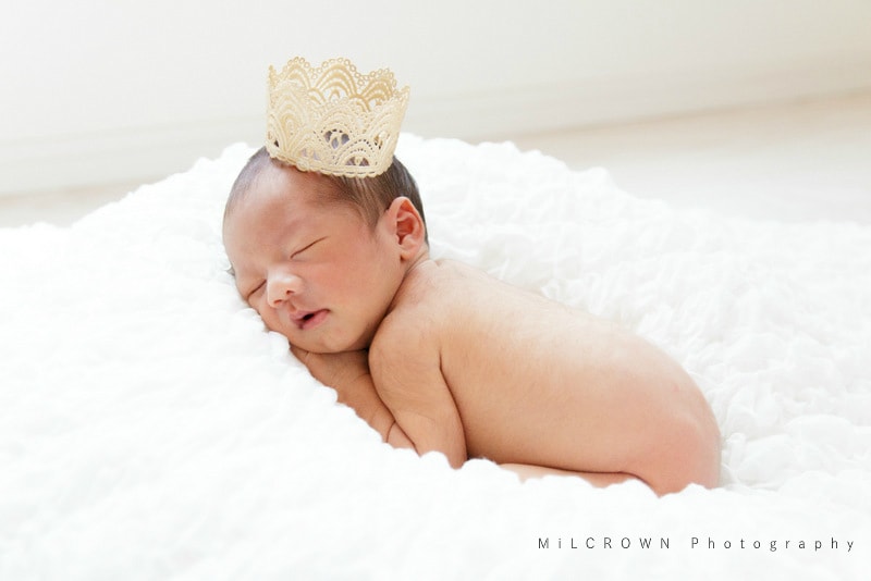 ニューボーンフォト　生後6日目