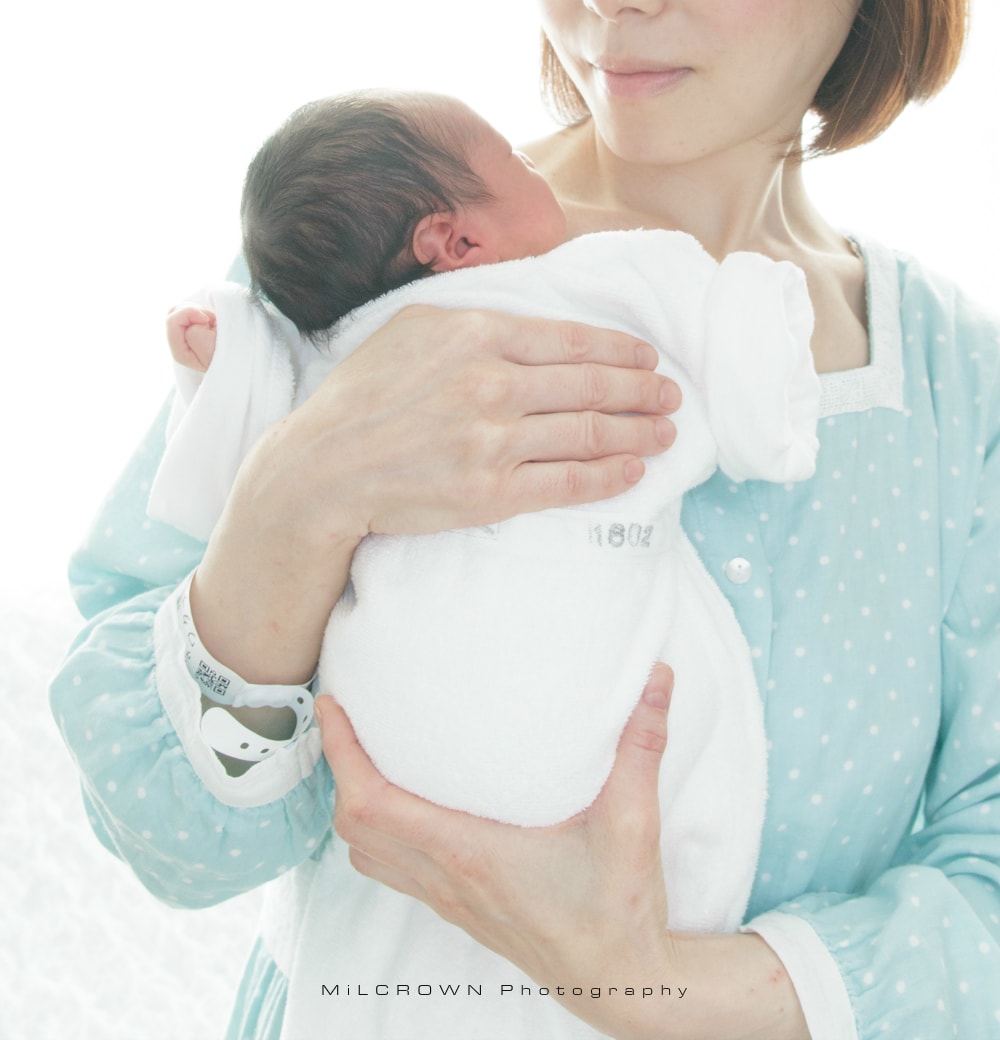 新生児フォト　＠愛育病院