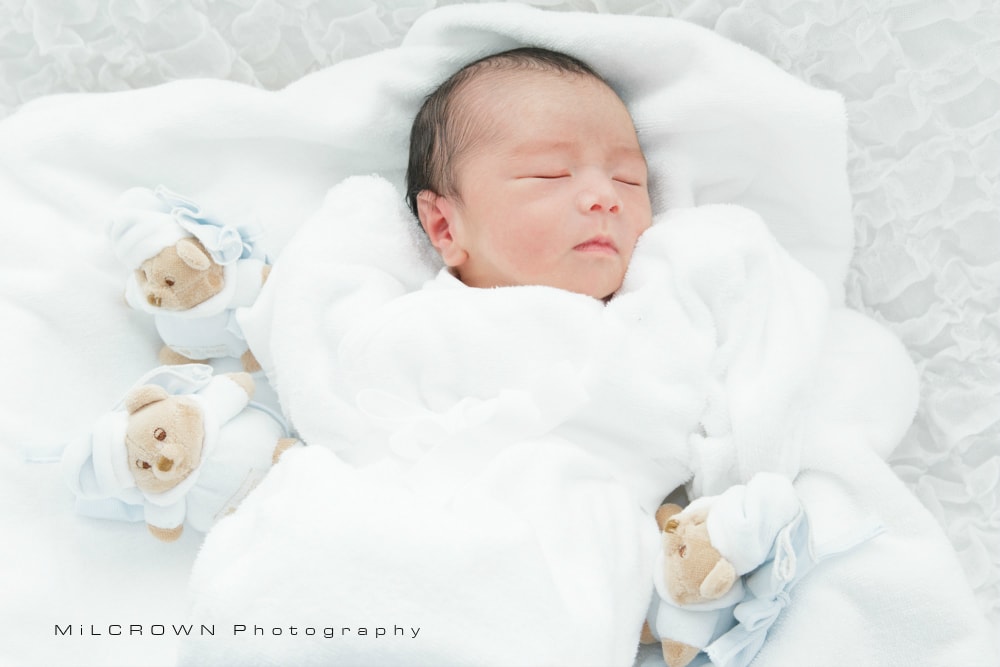新生児フォト　＠愛育病院