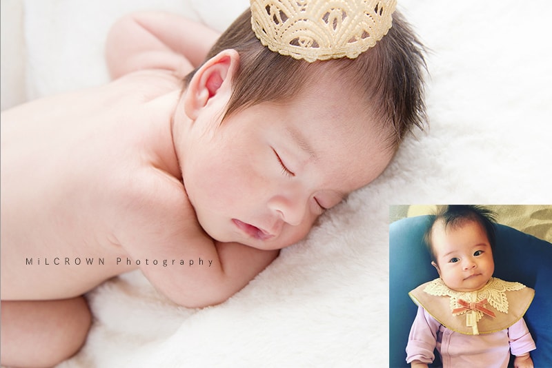 ニューボーンフォト MiLCROWN