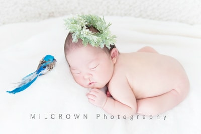 ニューボーンフォト MiLCROWN