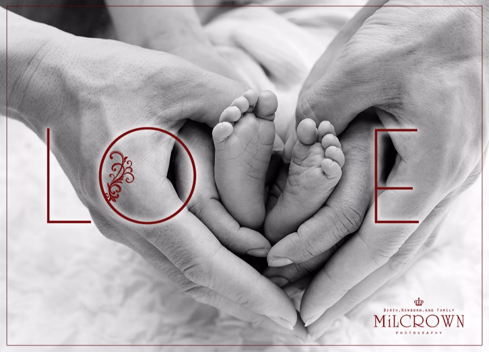 ミルクラウン　ニューボーンフォト