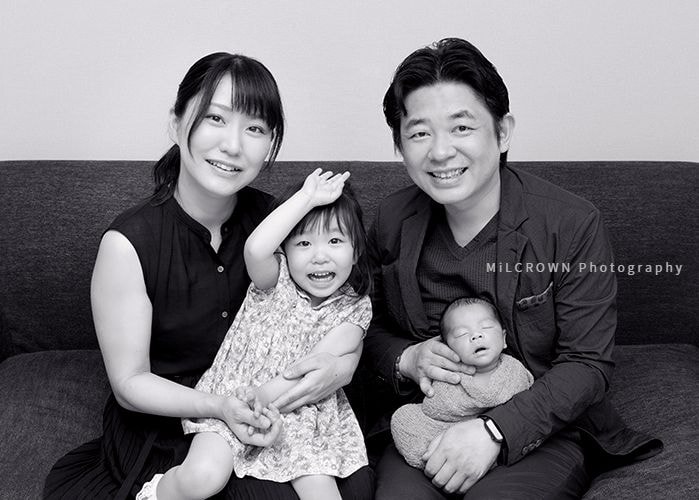 ミルクラウン　ニューボーンフォト出張撮影　お客様の声