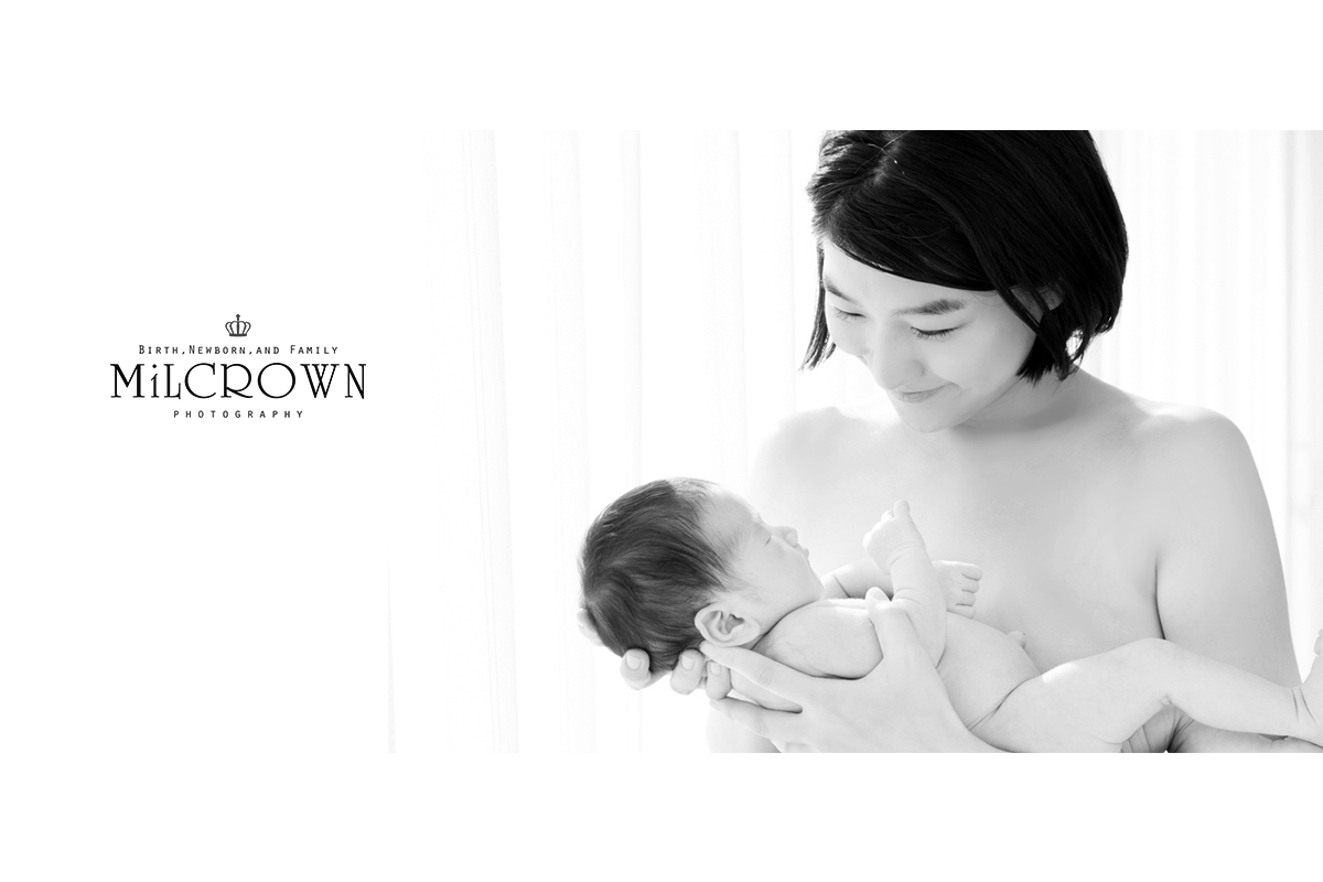 ミルクラウン　ニューボーンフォト東京　出張撮影